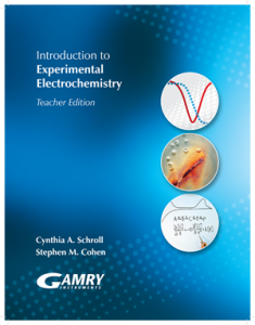 Sample taken from Teacher's Edition of Experimental Electrochemistry Course Text Book