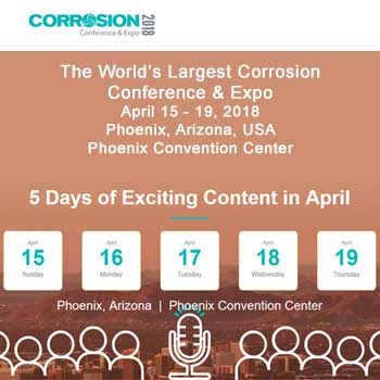 NACE Corrosion 2018 Conference