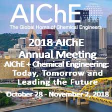 2018 AIChE Annual Meeting